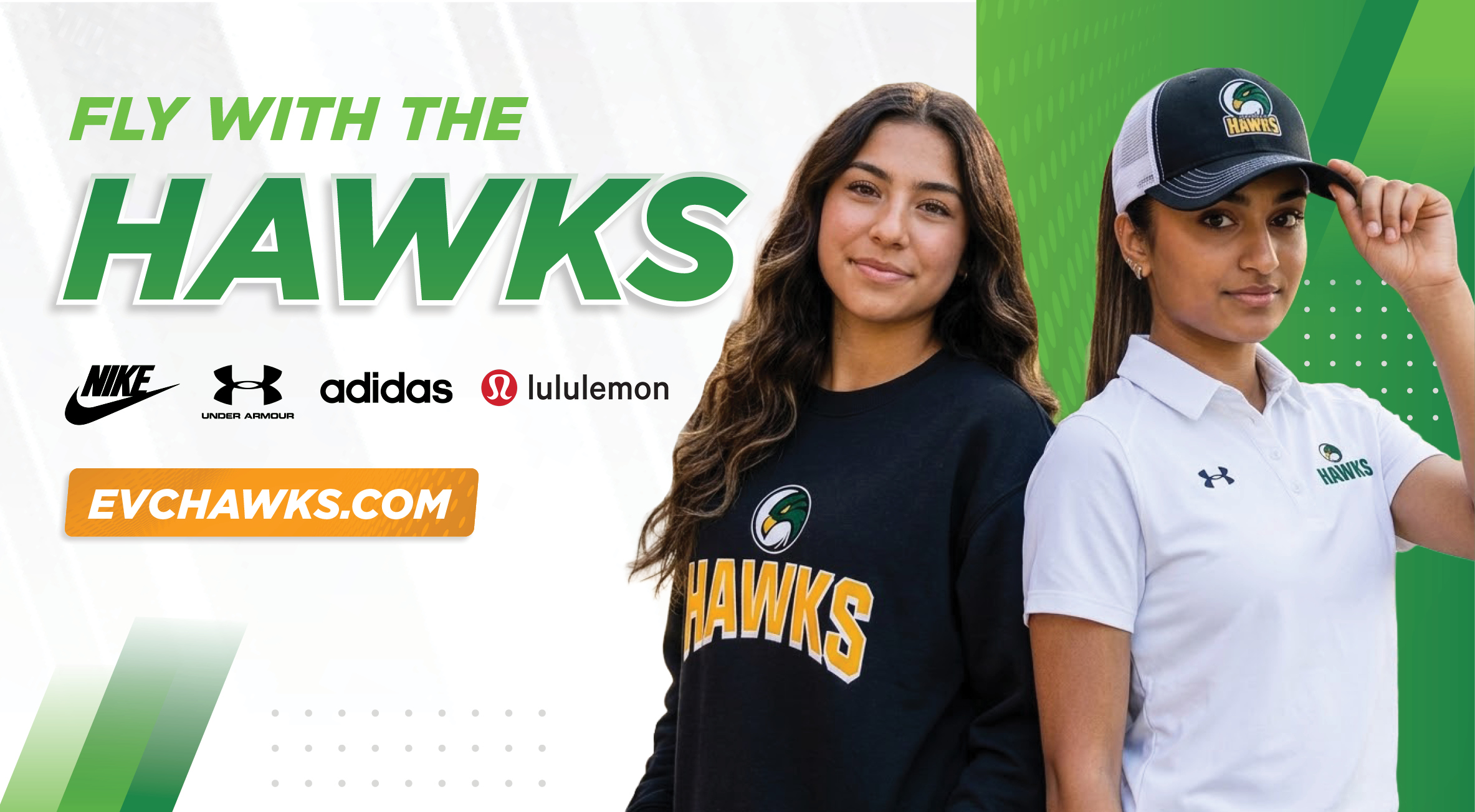two women wearing EVC gear