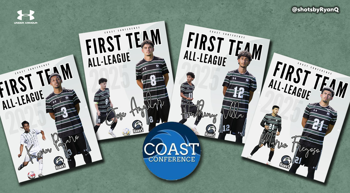 Eight Named All-Coast